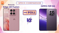 Motorola Edge 60 Fusion vs OPPO F29