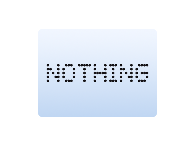 Nothing