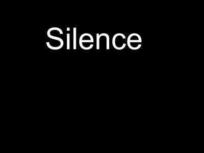 Silence - Backdrop