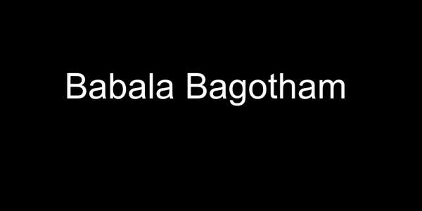 Babala Bagotham - Backdrop