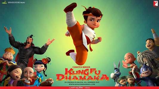 Chhota Bheem Kung Fu Dhamaka - Backdrop