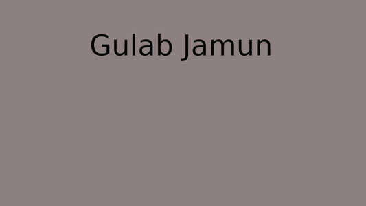 Gulab Jamun - Backdrops