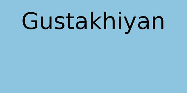 Gustakhiyan - Backdrops
