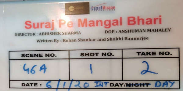 Suraj Pe Mangal Bhari - Backdrop