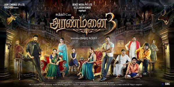 Aranmanai 3 - Backdrop