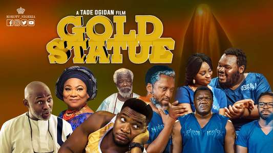 Gold Statue - Backdrop