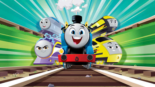 Thomas And Friends: All Engines Go - Race for the Sodor Cup  - Backdrop