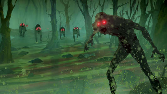 Nightmare of the Wolf Bestiary - Backdrop