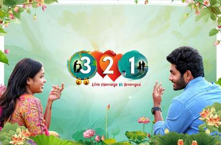 321 Love Marriage Vs Arranged - Backdrops
