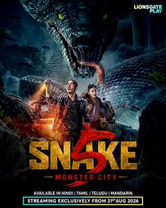 Snakes 5 Monster City - Posters