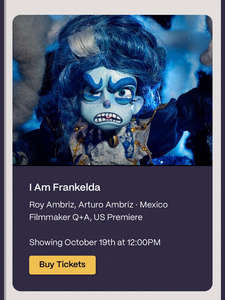 I Am Frankelda - Posters