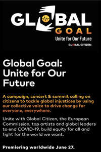 Global Goal: Unite for Our Future - Poster