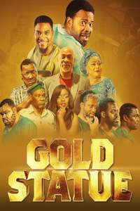 Gold Statue - Poster