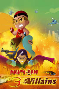 Mighty Raju - 3 Villains - Poster