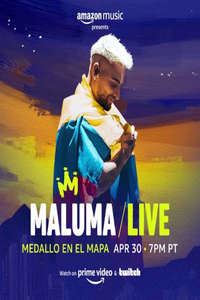 Maluma LIVE: Medallo En El Mapa - Poster