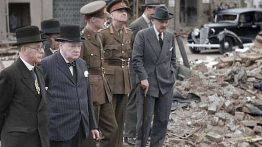 Greatest Events of WWII in Colour - Backdrop