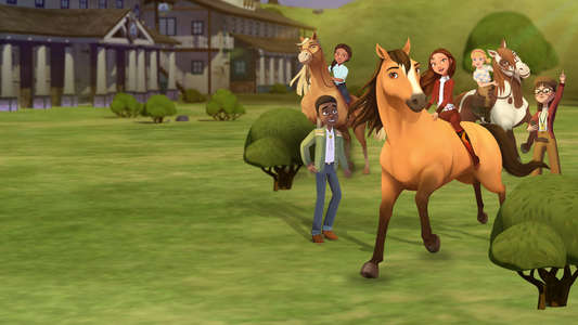 Spirit Riding Free: Riding Academy - Backdrop