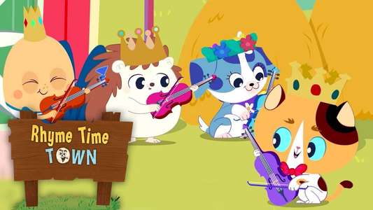Rhyme Time Town - Backdrop