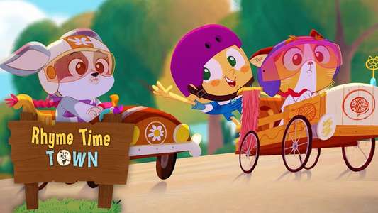Rhyme Time Town - Backdrop
