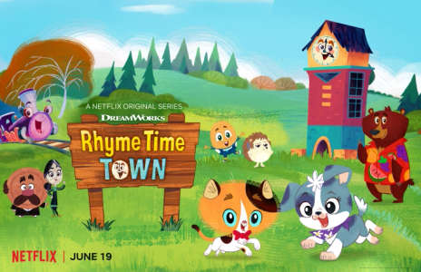 Rhyme Time Town - Backdrop