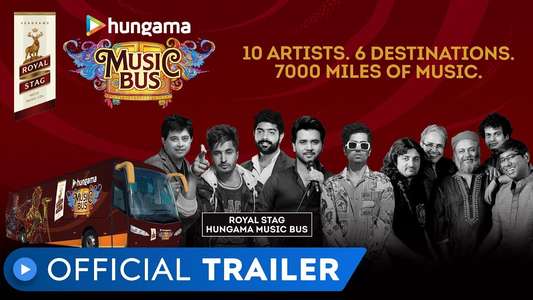 Royal Stag Hungama Music Bus - Backdrop