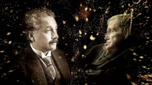 Einstein and Hawking: Unlocking the Universe - Backdrop
