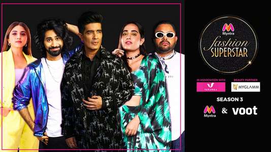 Myntra Fashion Superstar - Backdrop