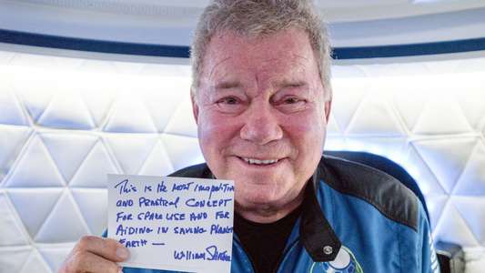 Shatner in Space - Backdrop