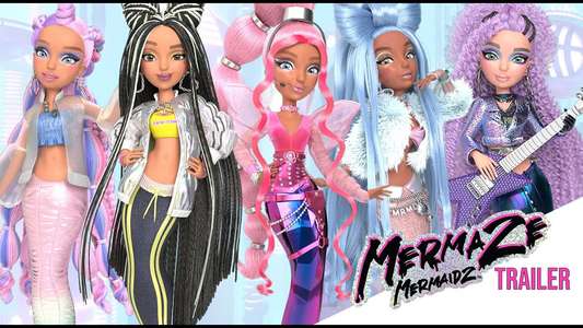 Mermaze Mermaidz - Backdrop