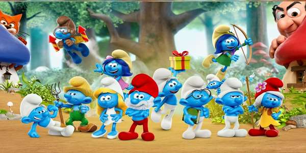 The Smurfs - Backdrops