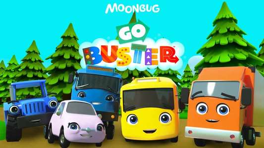 Go Buster! - Backdrops