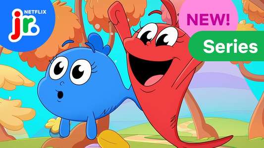 Dr. Seuss's Red Fish  Blue Fish - Backdrops