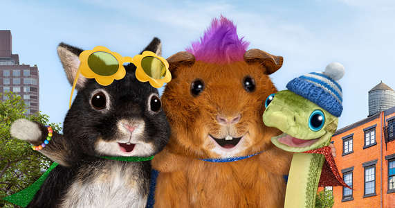 Wonder Pets: In the City - Backdrops