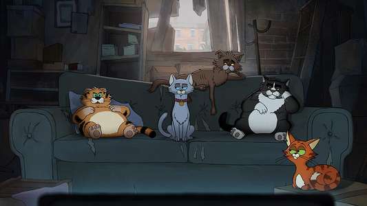 Ricky Gervais Alley Cats - Backdrops