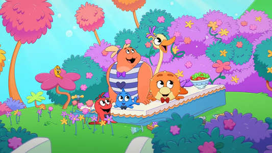 Dr. Seuss's Red Fish  Blue Fish - Backdrops