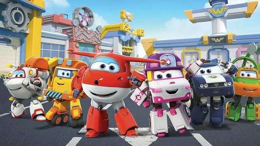 Super Wings! - Backdrops