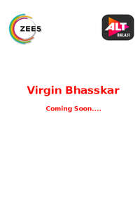 Virgin Bhasskar - Poster