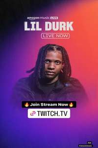 Amazon Music Live with Lil Durk - Poster