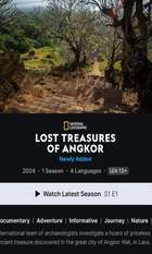 Lost Treasures Of Angkor
