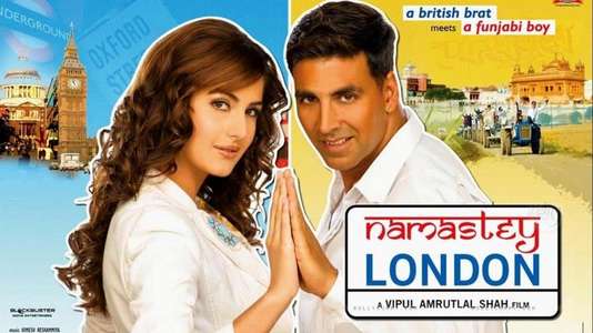 Namastey London - Backdrop