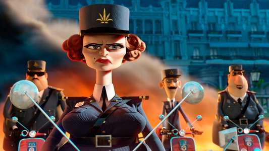 Madagascar 3: Europe's Most Wanted - Backdrop