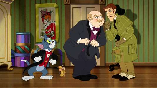 Tom and Jerry Meet Sherlock Holmes - Backdrop