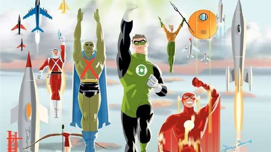 Justice League: The New Frontier - Backdrop