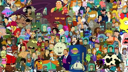 Futurama: Bender's Game - Backdrop