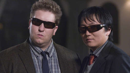 Get Smart's Bruce and Lloyd Out of Control - Backdrop