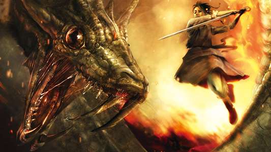 Dragon Hunter - Backdrop