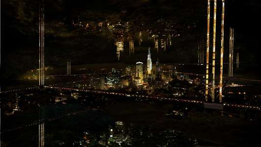 Dark Metropolis - Backdrop
