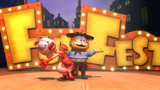 Garfield's Fun Fest - Backdrop