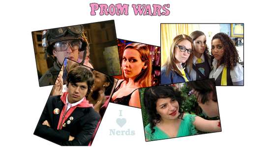 Prom Wars: Love Is a Battlefield - Backdrop