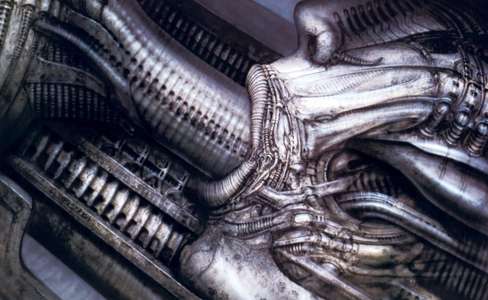 HR Giger Revealed - Backdrop